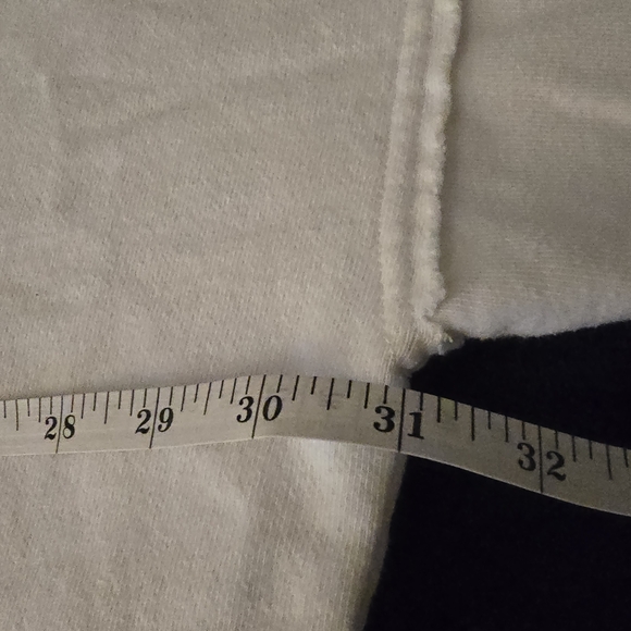 Aerie Oversized Crewneck Sweatshirt Size M Colour White 100% Cotton - Picture 13 of 15